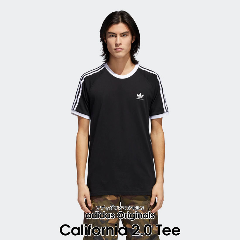 adidas アディダス Tシャツ メンズ 半袖 吸汗速乾 CALIFORNIA 2.0 TEE CW2352