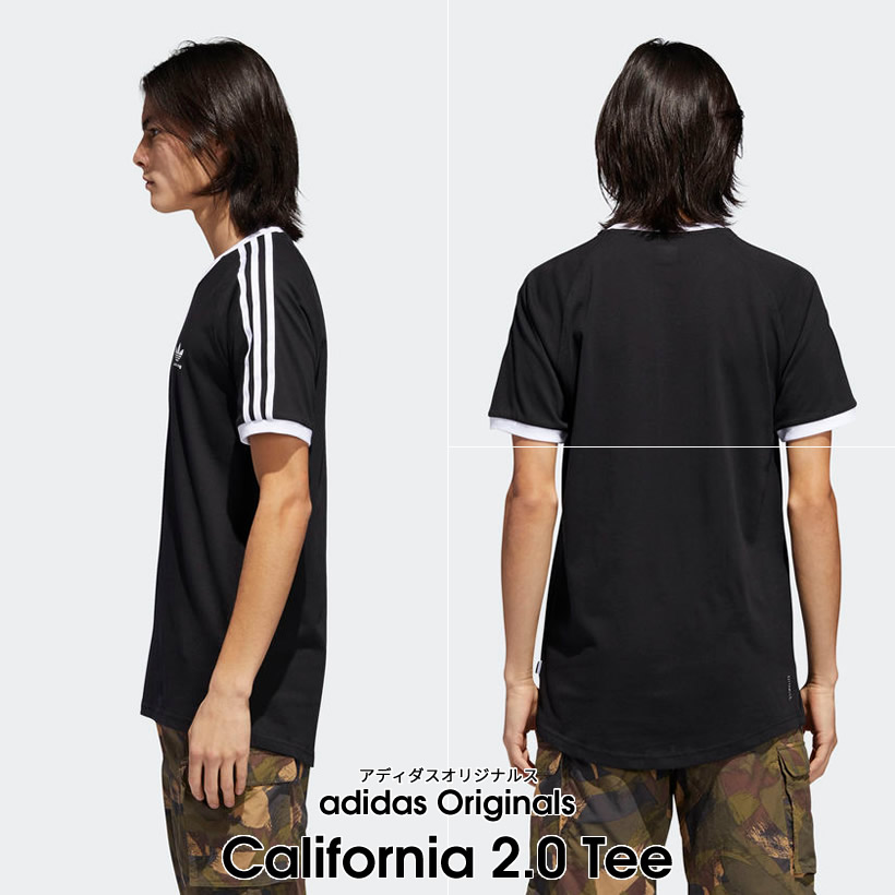 adidas アディダス Tシャツ メンズ 半袖 吸汗速乾 CALIFORNIA 2.0 TEE CW2352