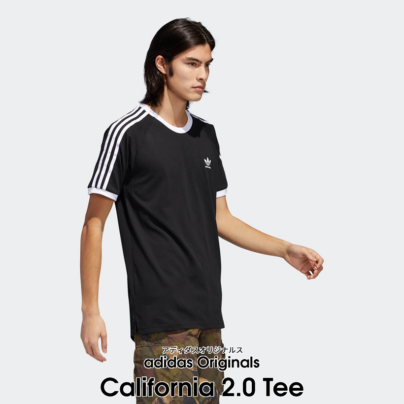 adidas アディダス Tシャツ メンズ 半袖 吸汗速乾 CALIFORNIA 2.0 TEE CW2352