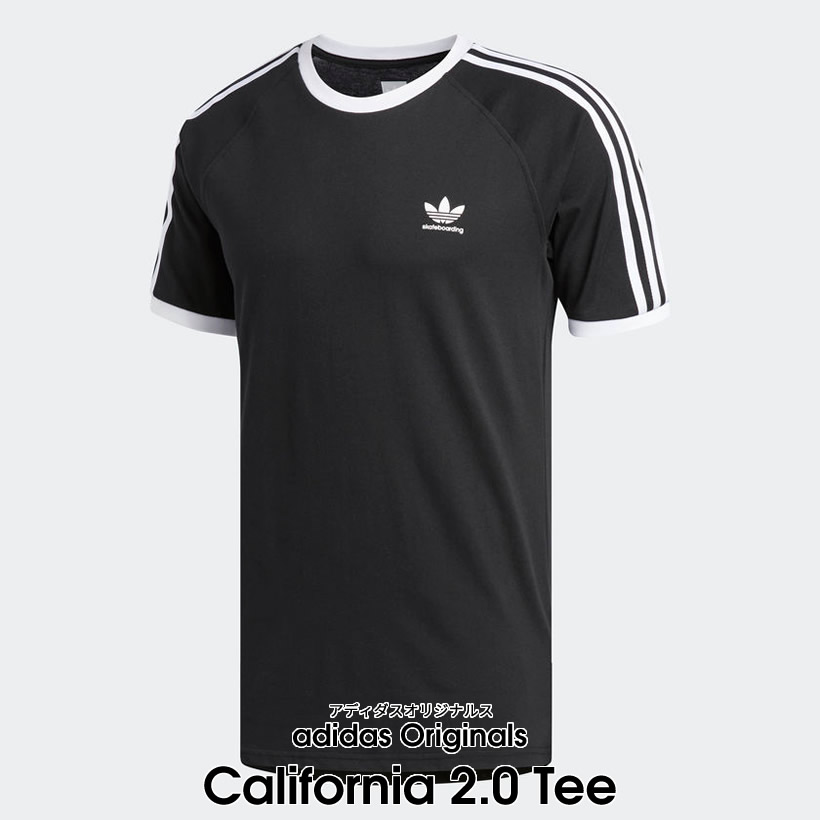adidas アディダス Tシャツ メンズ 半袖 吸汗速乾 CALIFORNIA 2.0 TEE CW2352