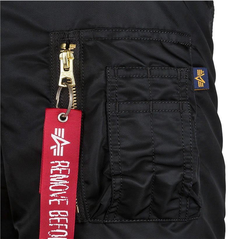 ALPHA INDUSTRIES アルファインダストリーズ フライトジャケット MA-1 メンズ ミリタリージャケット ロング丈 ブルゾン MJM47503C1 2017 秋冬 新作