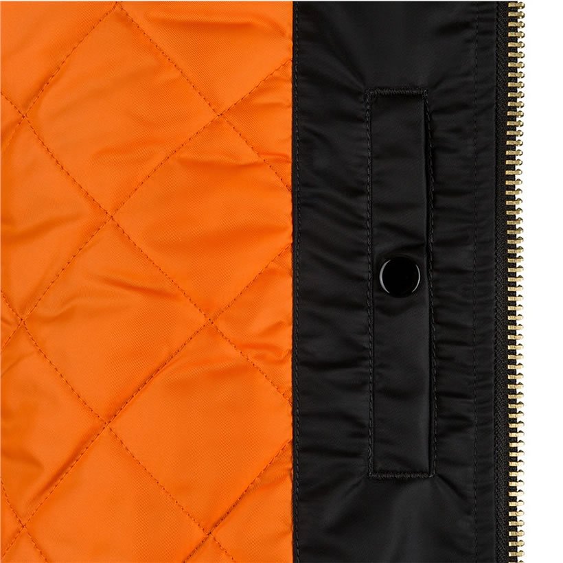 ALPHA INDUSTRIES アルファインダストリーズ フライトジャケット MA-1 メンズ ミリタリージャケット ロング丈 ブルゾン MJM47503C1 2017 秋冬 新作
