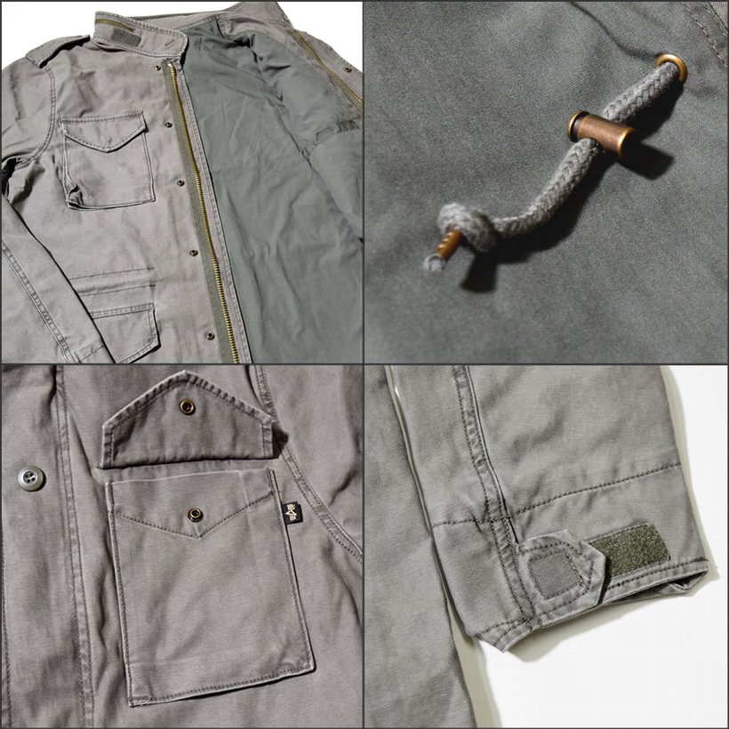 ALPHA INDUSTRIES アルファインダストリーズ フィールドコート M65 メンズ ミリタリージャケット ロング丈 MJM4750C1 2017 秋冬 新作