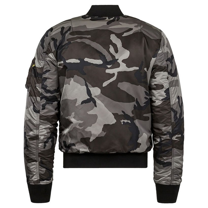 ALPHA INDUSTRIES アルファインダストリーズ フライトジャケット MA-1 メンズ ミリタリージャケット ロング丈 ブルゾン MJM44530C1 2017 秋冬 新作