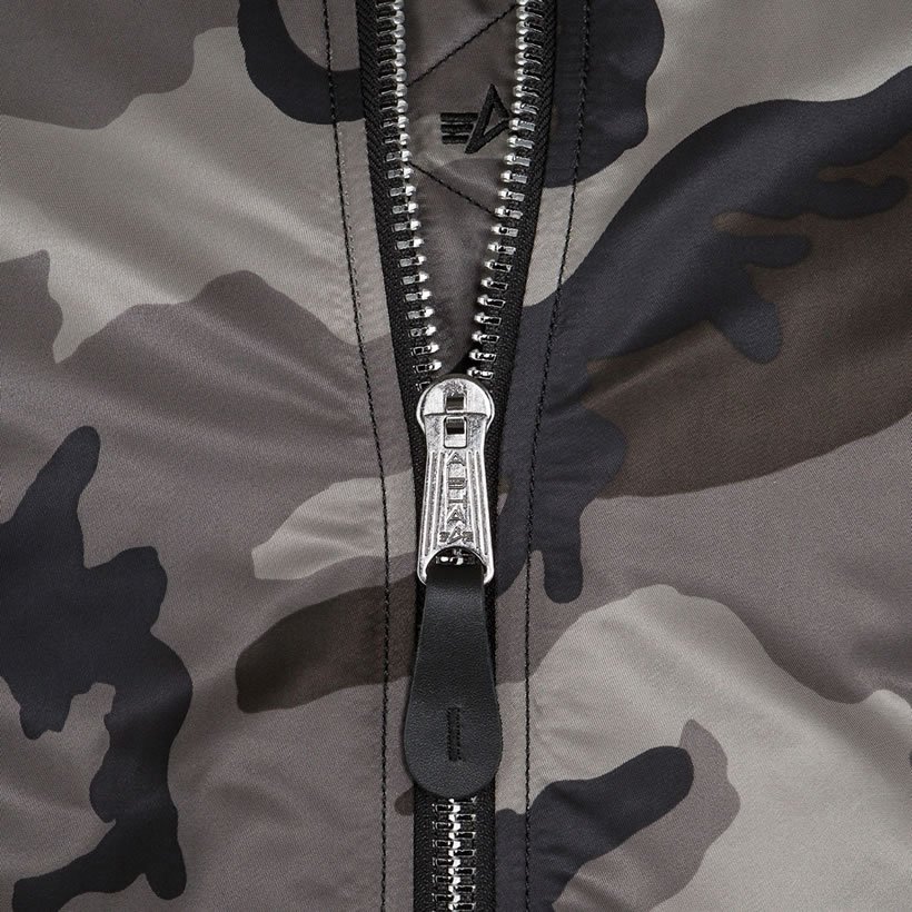 ALPHA INDUSTRIES アルファインダストリーズ フライトジャケット MA-1 メンズ ミリタリージャケット ロング丈 ブルゾン MJM44530C1 2017 秋冬 新作