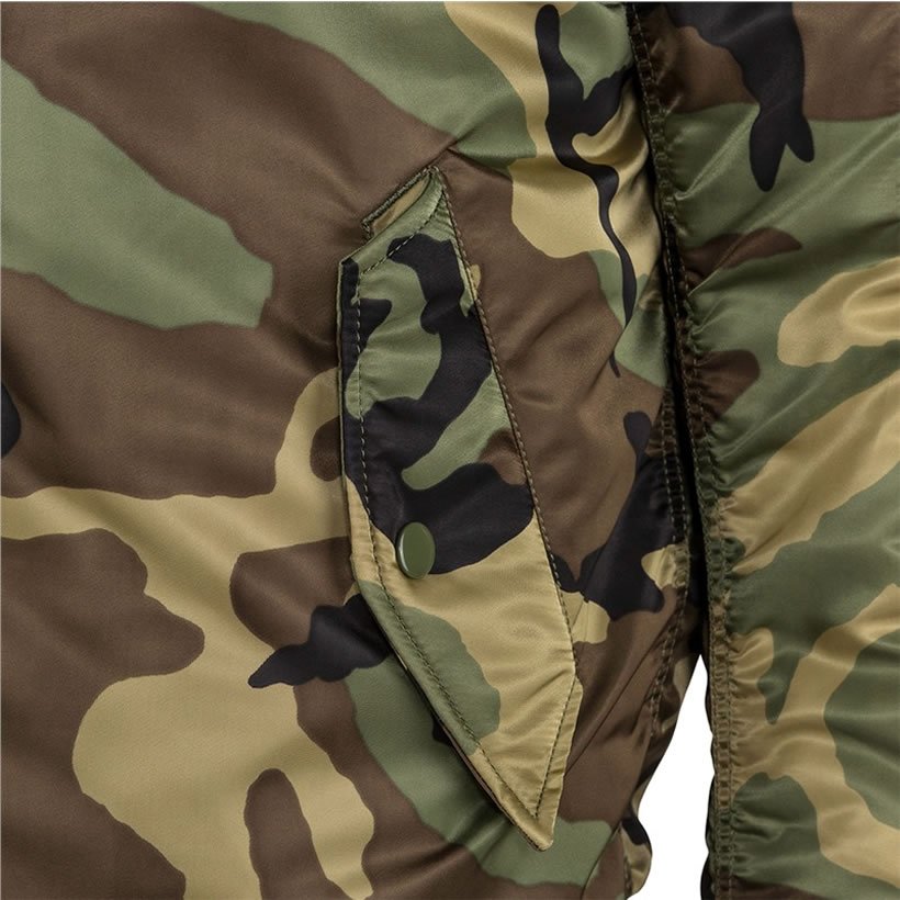ALPHA INDUSTRIES アルファインダストリーズ フライトジャケット MA-1 メンズ ミリタリージャケット ロング丈 ブルゾン MJM44530C1 2017 秋冬 新作