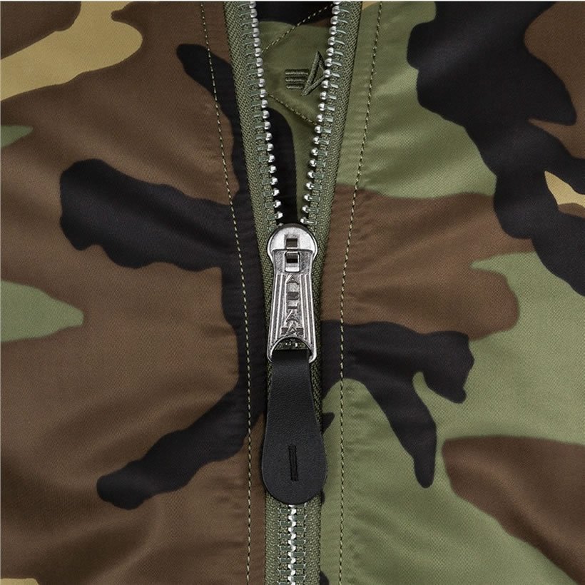 ALPHA INDUSTRIES アルファインダストリーズ フライトジャケット MA-1 メンズ ミリタリージャケット ロング丈 ブルゾン MJM44530C1 2017 秋冬 新作