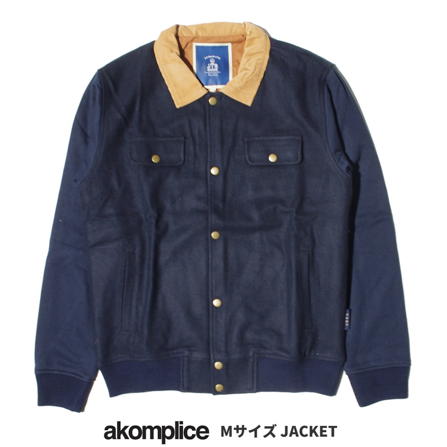 AKOMPLICE (アコンプライス) ジャケット メンズ REBEL VARSITY APJT003