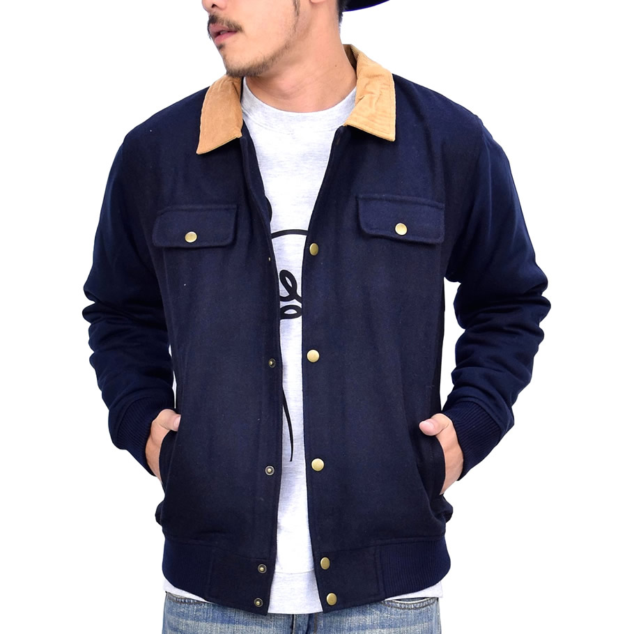 AKOMPLICE (アコンプライス) ジャケット メンズ REBEL VARSITY APJT003