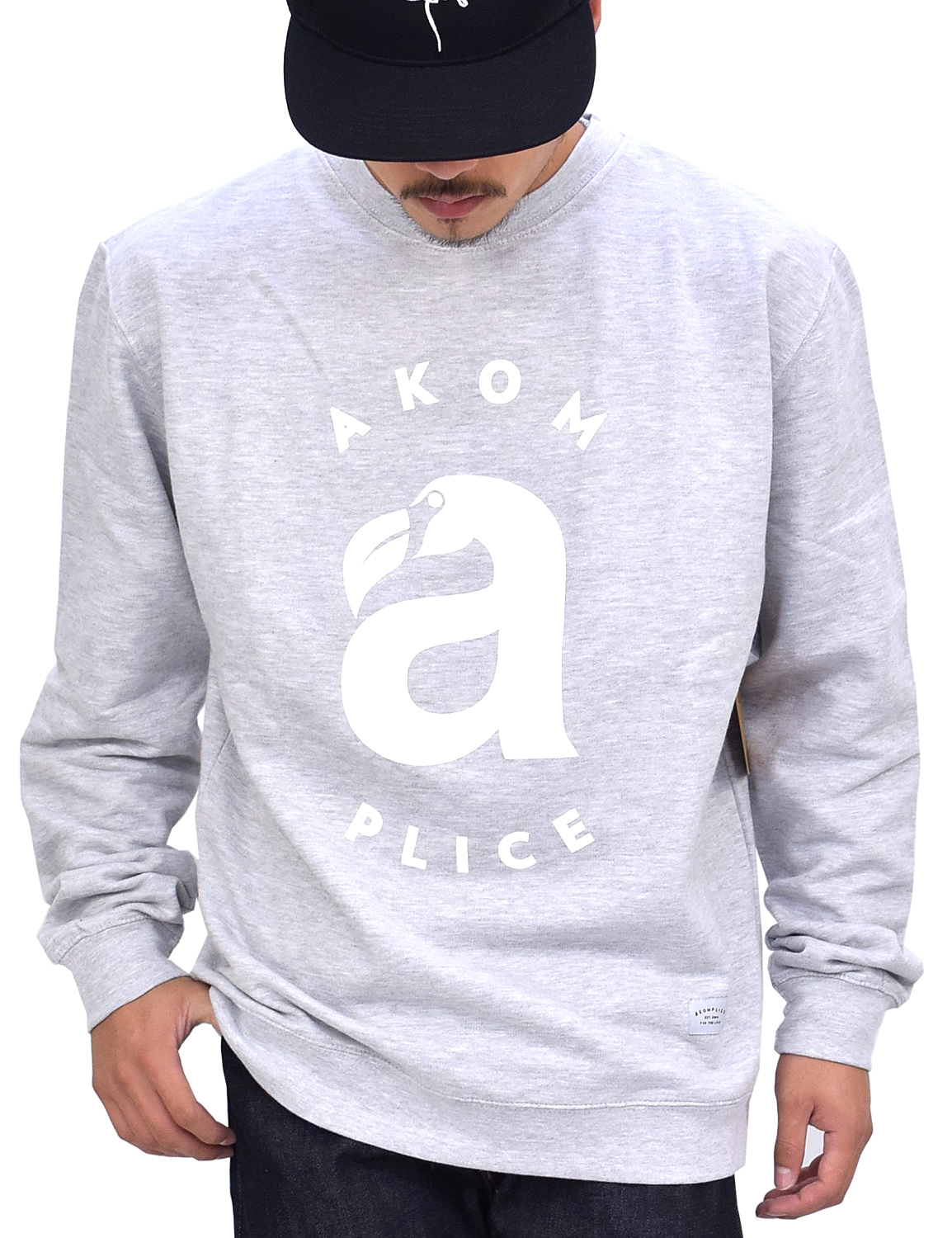 AKOMPLICE (アコンプライス) トレーナー メンズ BEAK CN CREW APPT011