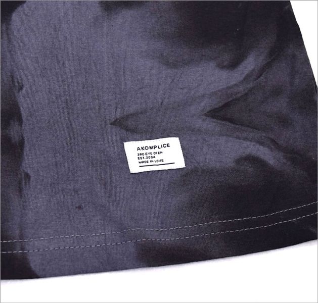 AKOM PLICE アコンプライス Tシャツ メンズ 半袖 ストリート系 B系 ファッション