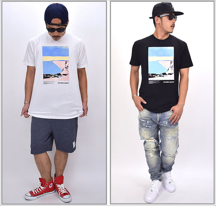 AKOM PLICE アコンプライス Tシャツ 半袖 メンズ ストリート系 カジュアル ファッション