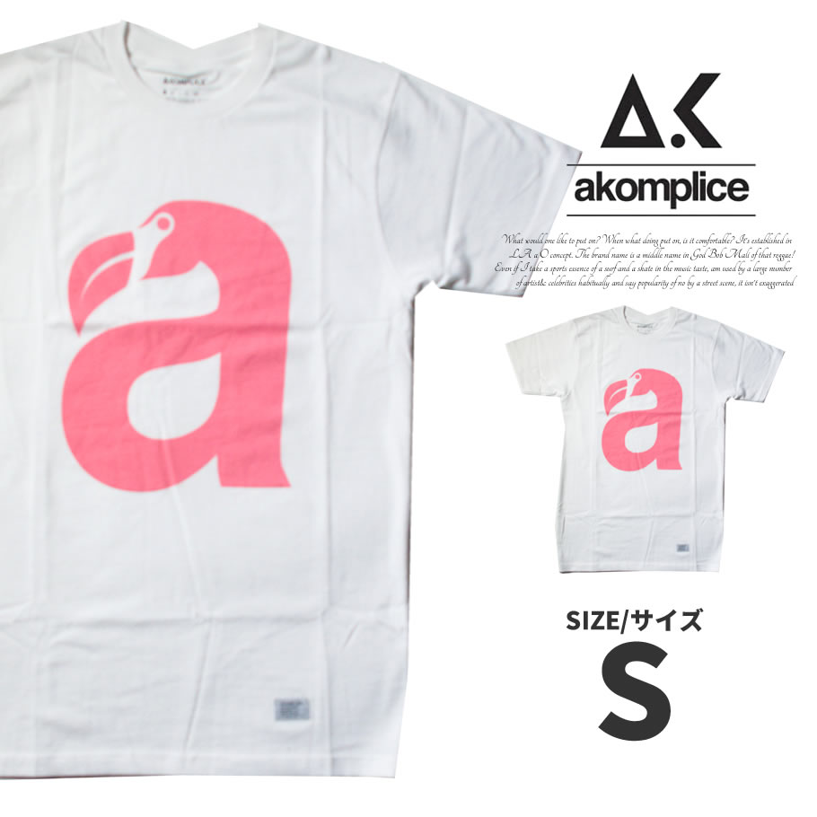 AKOM PLICE アコンプライス Tシャツ 半袖 メンズ ストリート系 カジュアル ファッション