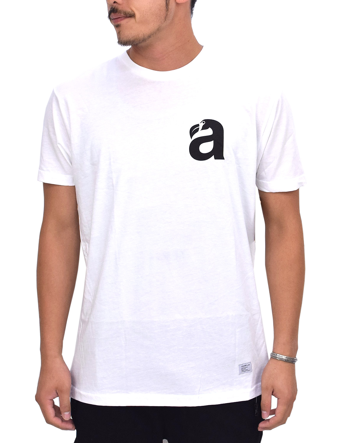 AKOMPLICE (アコンプライス) 半袖Tシャツ メンズ LOVE BEAK TEE APTT038