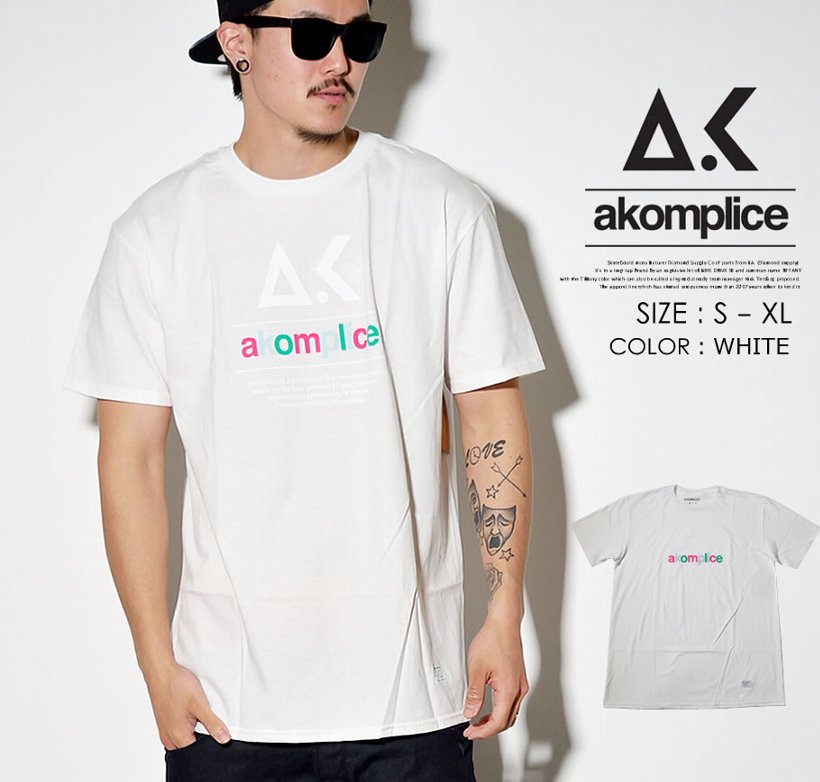AKOM PLICE アコンプライス Tシャツ