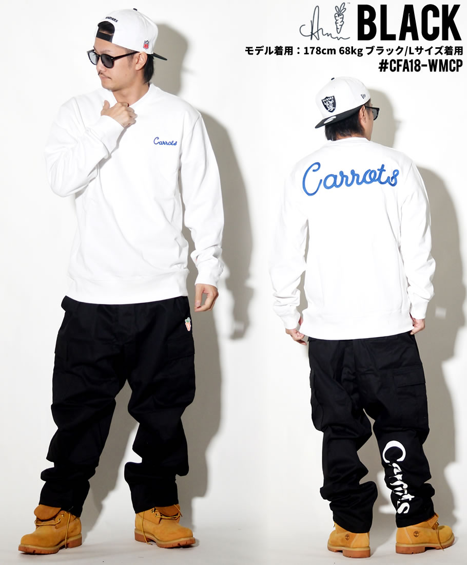 Carrots キャロッツ カーゴパンツ メンズ WORDMARK CARGO PANTS CFA18-WMCP