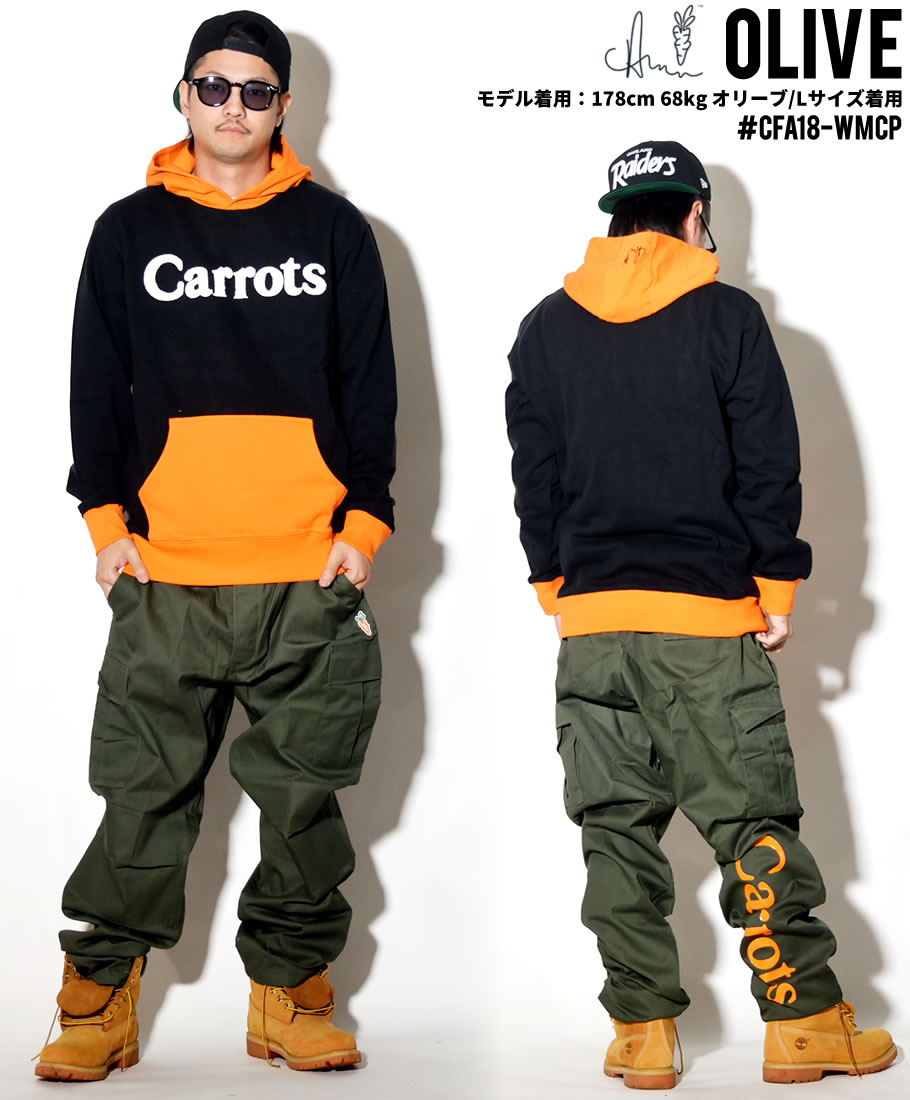 Carrots キャロッツ カーゴパンツ メンズ WORDMARK CARGO PANTS CFA18-WMCP