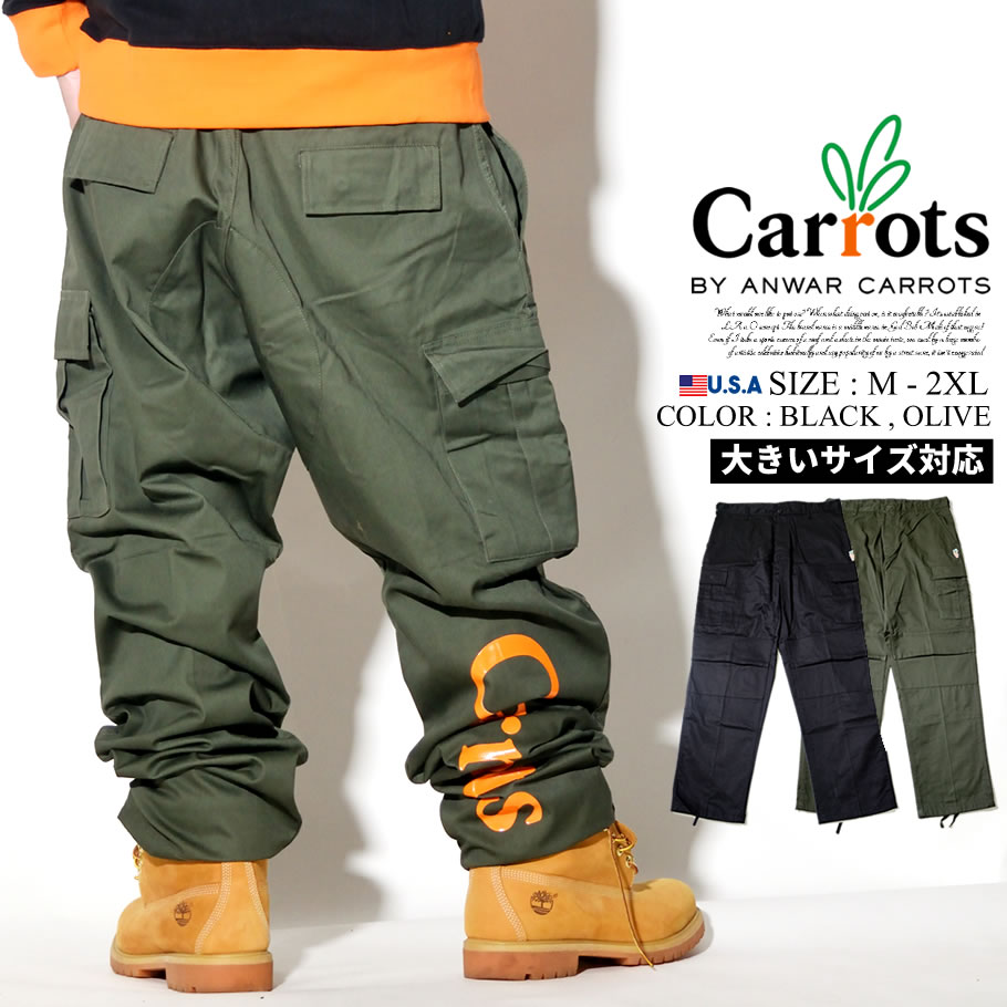 Carrots キャロッツ カーゴパンツ メンズ WORDMARK CARGO PANTS CFA18-WMCP