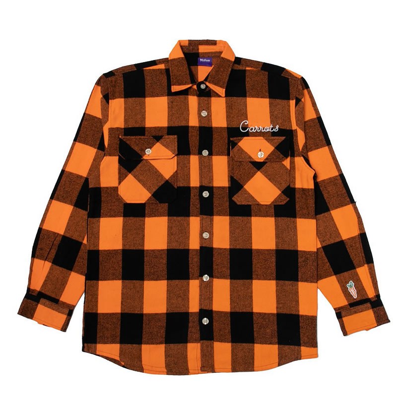 Carrots キャロッツ ネルシャツ メンズ チェック柄 SIGNATURE LUMBERJACK FLANNEL CFA18-SLF