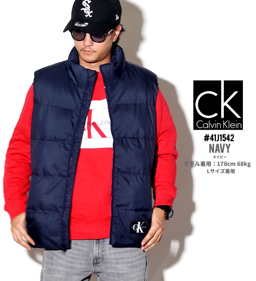 カルバンクライン 中綿ベスト メンズ Calvin Klein 41J1542 2018秋冬 新作 いい買物の日