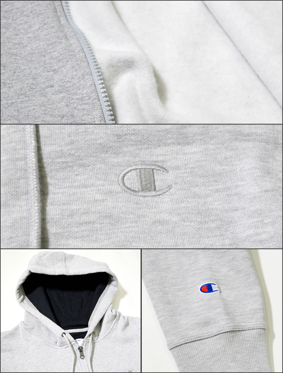 チャンピオン ジップパーカー メンズ スウェット 日本未発売 大きいサイ ズ Champion S0891