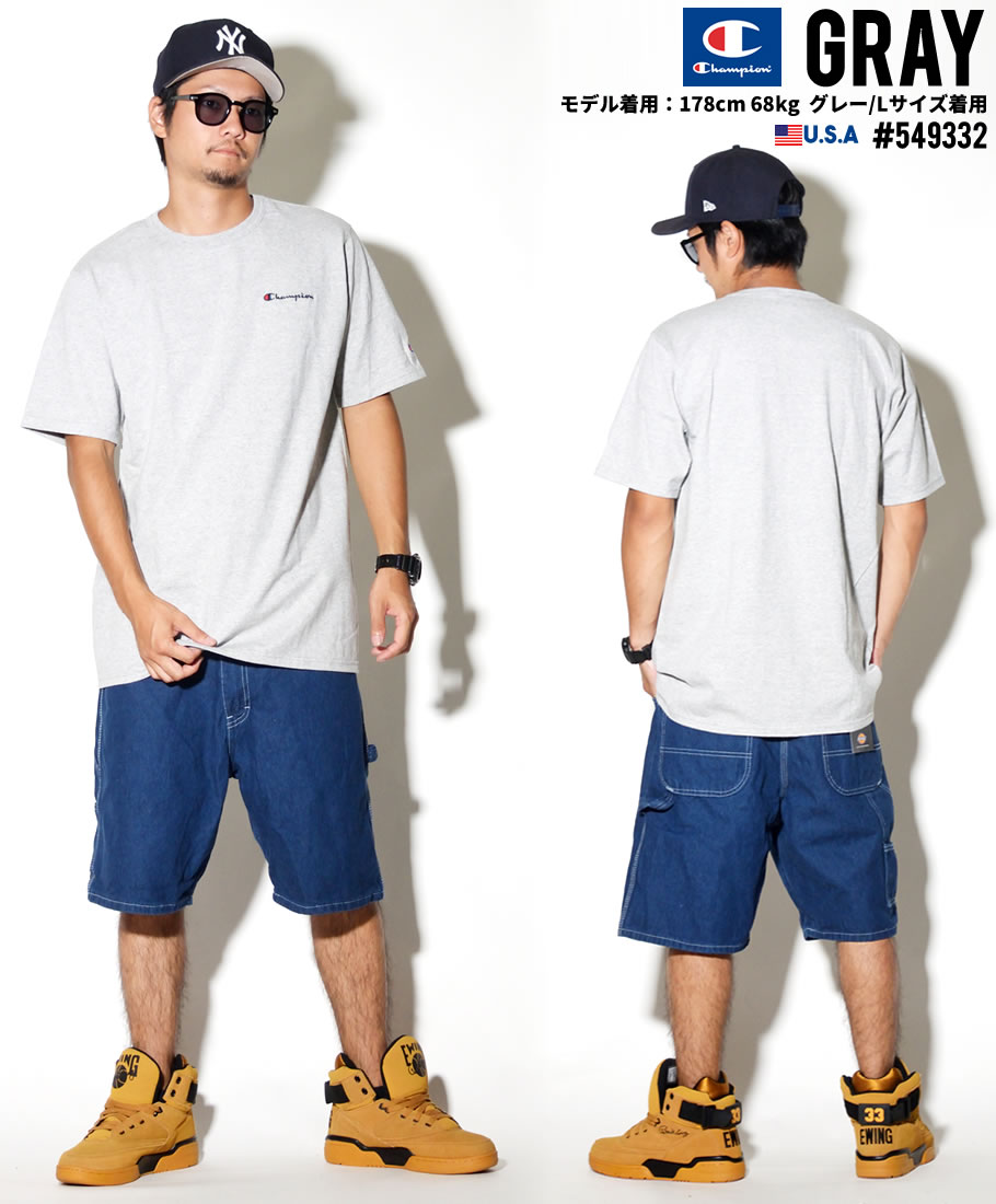 Champion チャンピオン Tシャツ メンズ 半袖 HIPHOP ヒップホップ ストリート系 ファッション 通販 Y06819 CPTT023