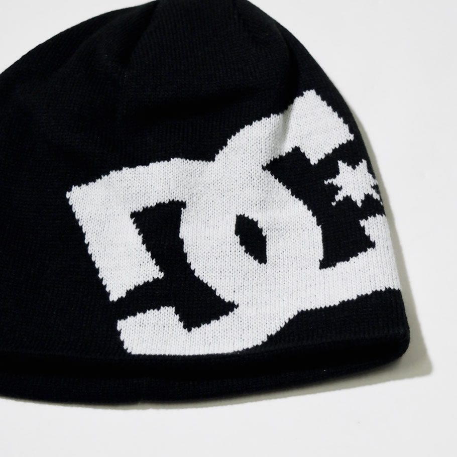 DC ニットキャップ メンズ ビーニー 帽子 ロゴ おしゃれ ブランド DC SHOE BIG STAR 灰 102812 2018秋冬 新作