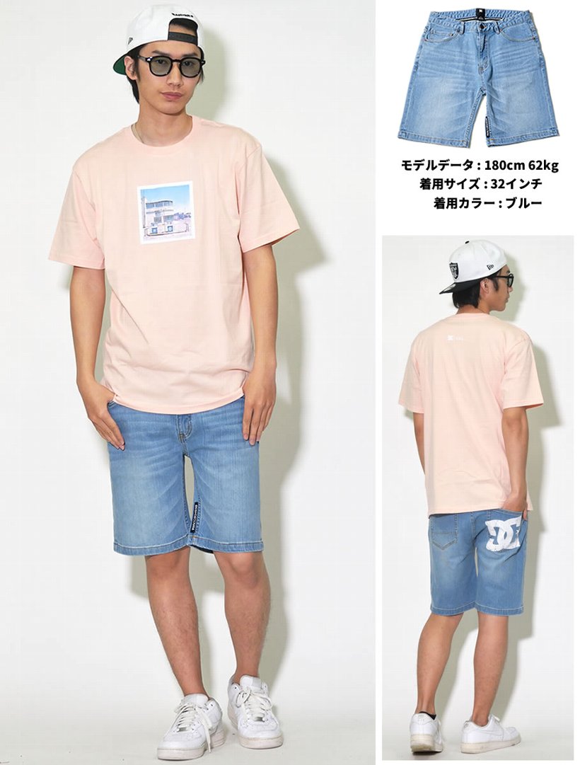 DC ハーフパンツ デニム メンズ 春 スケボー ブランド おしゃれ スポーツ DC SHOE 大きいサイズ