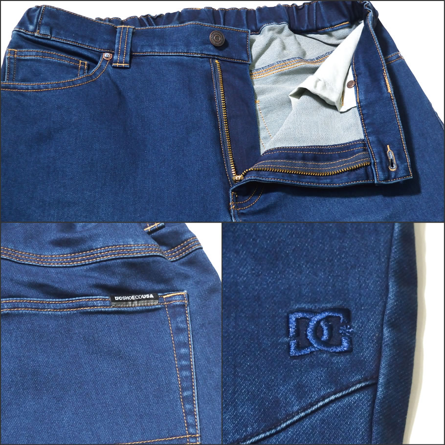 DC SHOES ディーシーシューズ デニムパンツ ジーンズ メンズ ロゴ スケボー スケーター ストリート系 ファッション 5428J805 服 通販