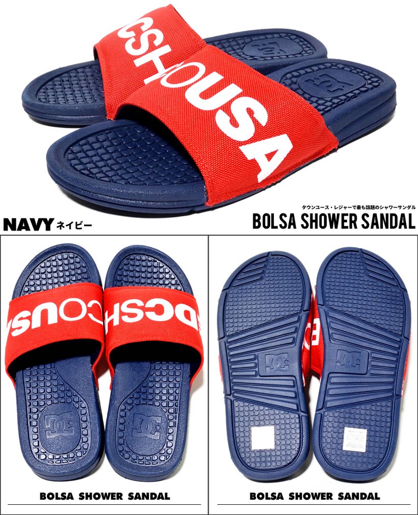 DC シャワーサンダル メンズ ブランド DC SHOE