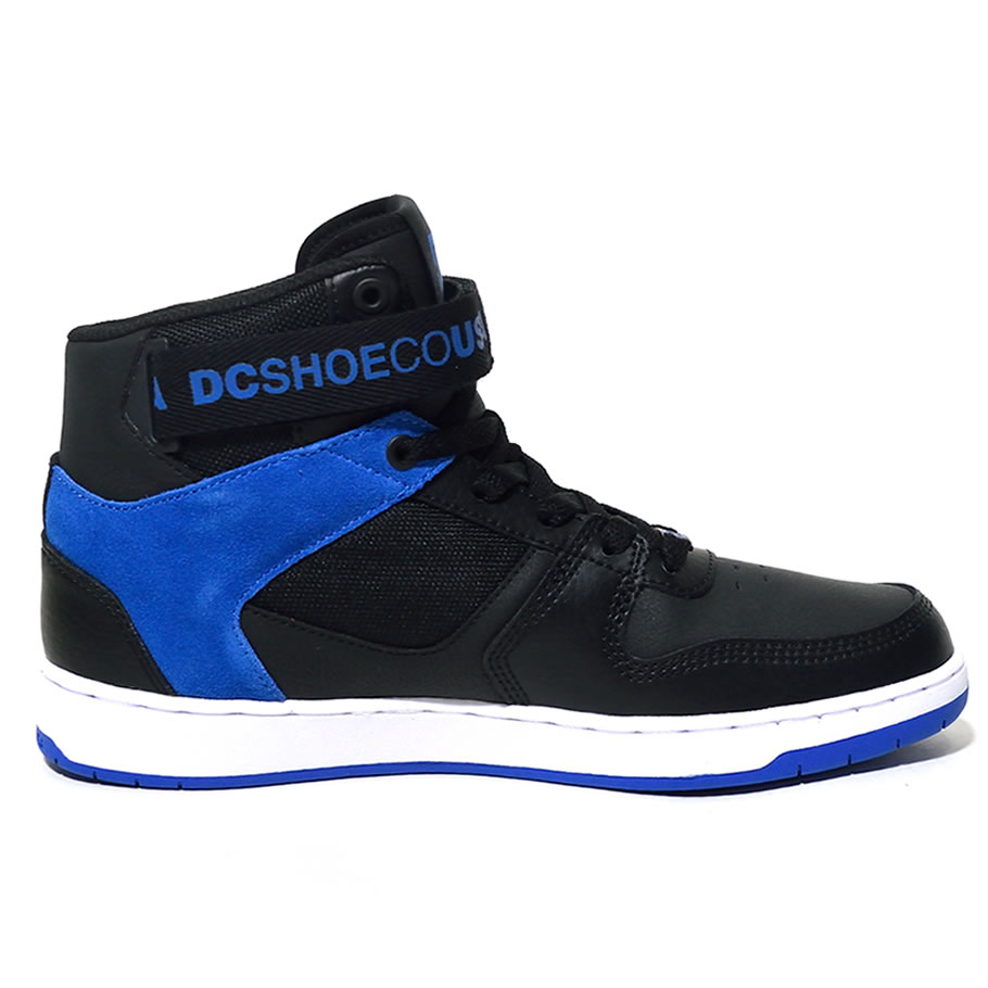 DC スニーカー メンズ ハイカット DC SHOE PENSFORD 黒青 DM184021 スケーター 靴 2018秋冬 新作