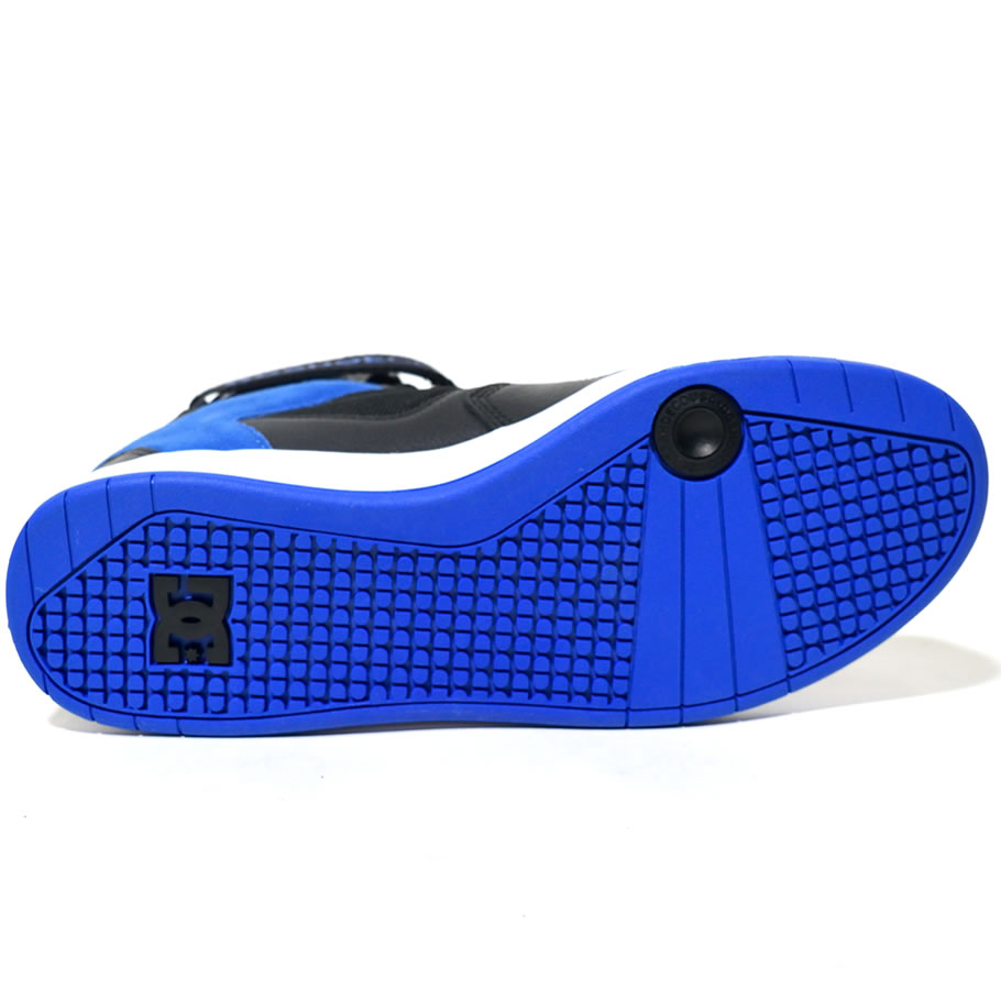 DC スニーカー メンズ ハイカット DC SHOE PENSFORD 黒青 DM184021 スケーター 靴 2018秋冬 新作