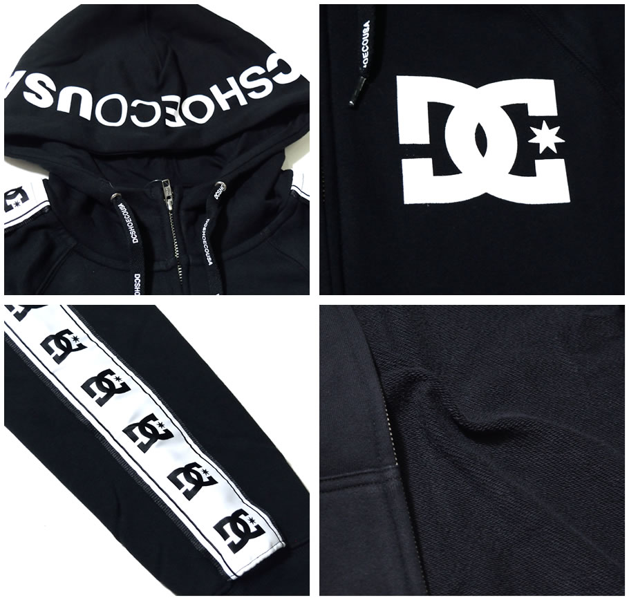 DC SHOES ディーシーシューズ ジップパーカー メンズ マウンテンパーカー ロゴ スケボー スケーター ファッション 5420J816 服 通販