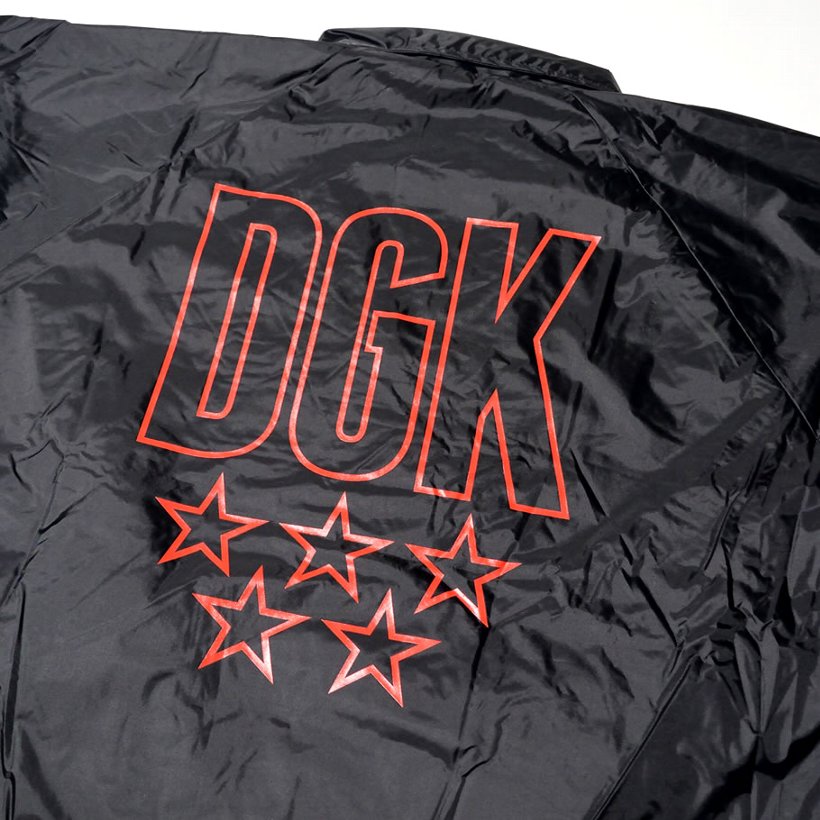 DGK ディージーケー ナイロンコーチジャケット DJT-159 ストリート系 B系 メンズ スケーター ファッション