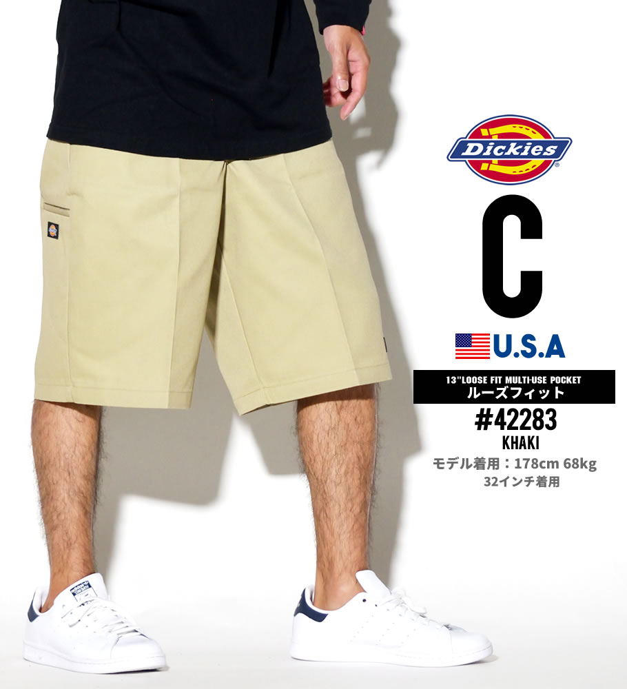 Dickies ディッキーズ ワークパンツ 42-283 ハーフパンツ ブランド USサ イズ 大きいサイズ 2018夏 新作