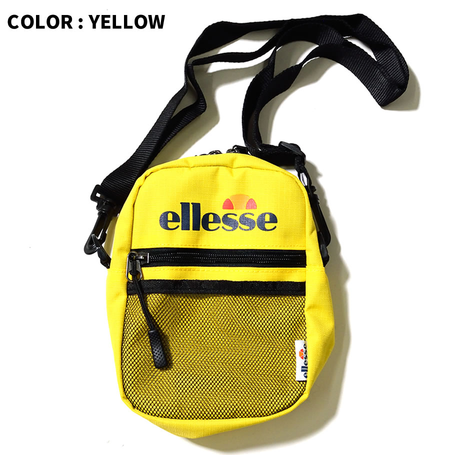 ellesse エレッセ ショルダーポーチ ミニショルダー カジュアル ブランド 斜め掛け ポーチ 小物入れ 小さめ おしゃれ 鞄 EB7011
