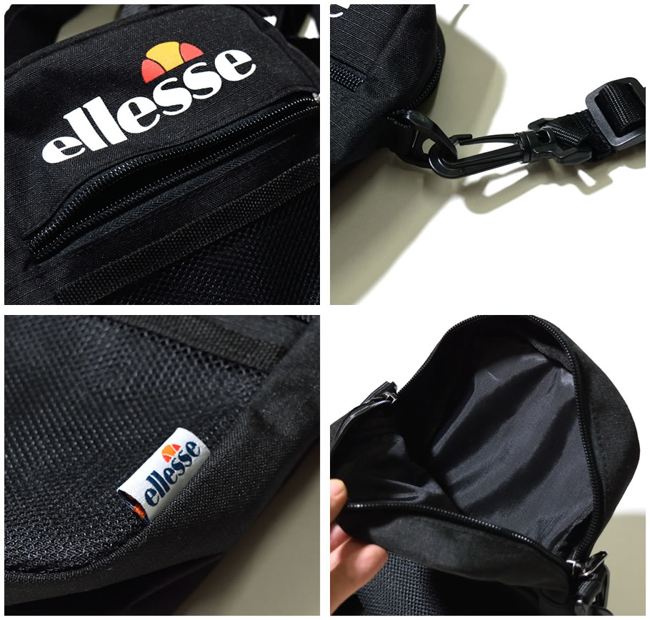 ellesse エレッセ ショルダーポーチ ミニショルダー カジュアル ブランド 斜め掛け ポーチ 小物入れ 小さめ おしゃれ 鞄 EB7011