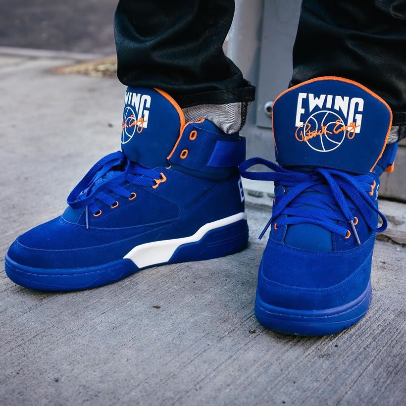 EWING ATHLETICS ユーイング バッシュ EWING 33 HI スニーカー メンズ おしゃれ ブランド バスケットシューズ バスケットボール ハイカット 青