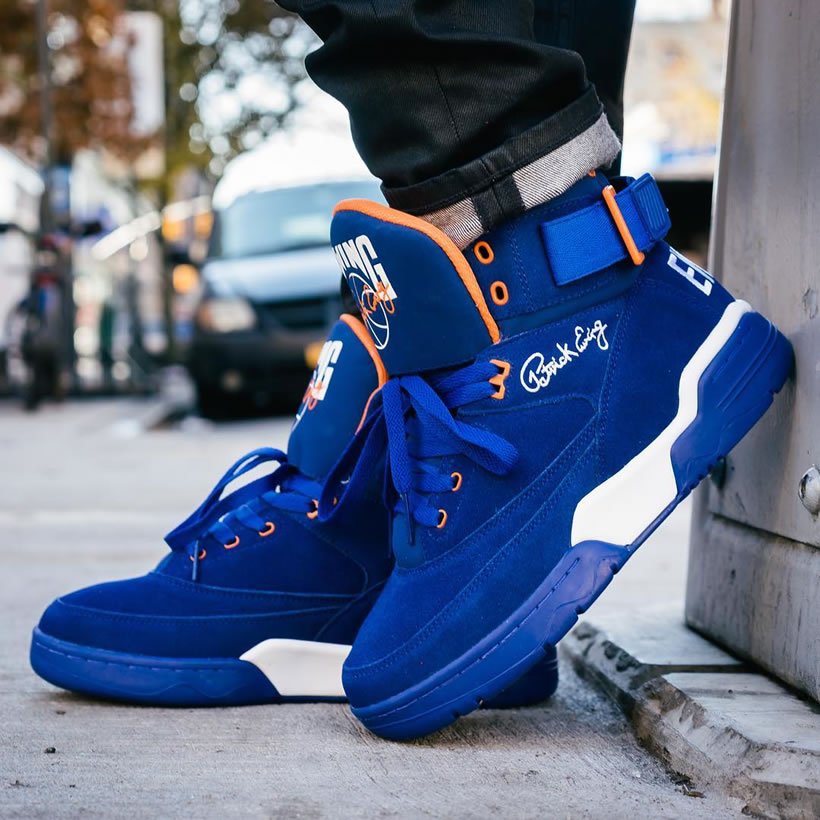 EWING ATHLETICS ユーイング バッシュ EWING 33 HI スニーカー メンズ おしゃれ ブランド バスケットシューズ バスケットボール ハイカット 青