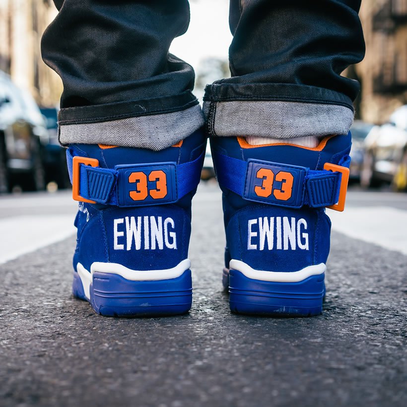 EWING ATHLETICS ユーイング バッシュ EWING 33 HI スニーカー メンズ おしゃれ ブランド バスケットシューズ バスケットボール ハイカット 青