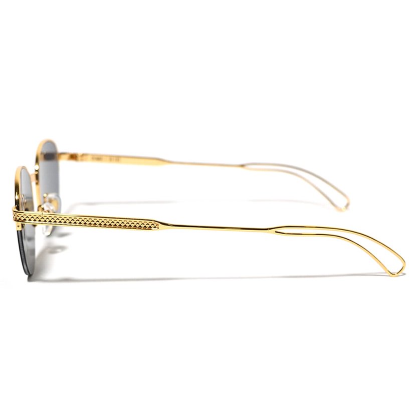 9FIVE サングラス メンズ UVカット ブランド 24k 金 ゴールド
