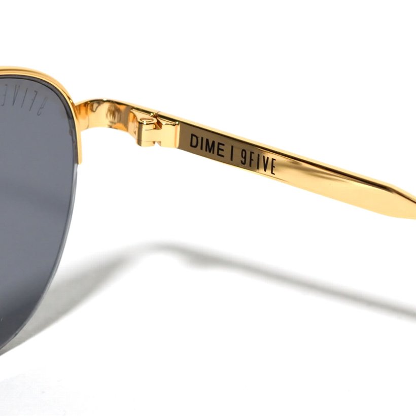 9FIVE サングラス メンズ UVカット ブランド 24k 金 ゴールド