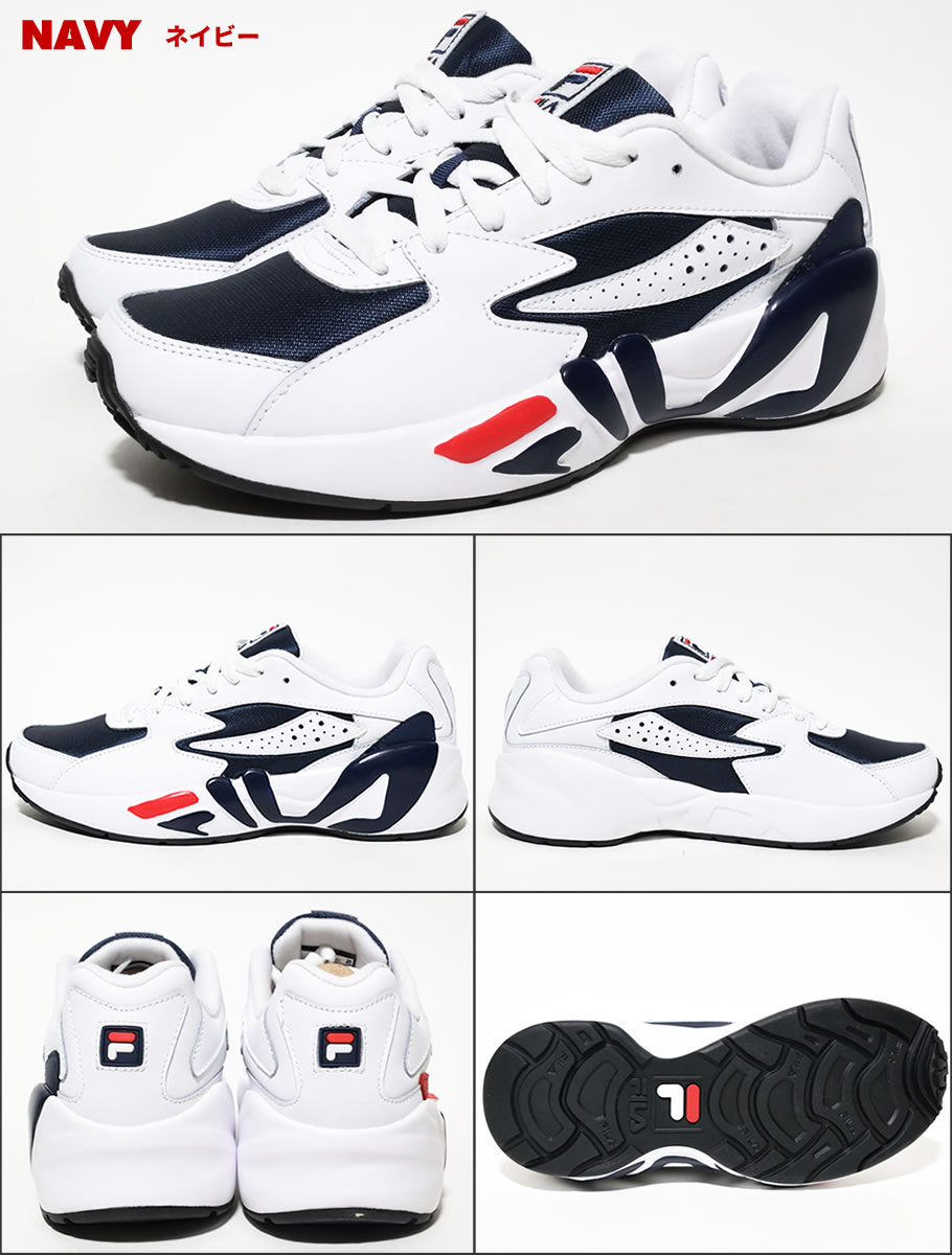 FILA MINDBLOWER フィラ スニーカー メンズ マインドブロアーF0183 WH/FNV/FRE
