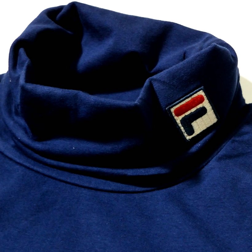FILA フィラ タートルネックTシャツ メンズ 長袖 大きいサイズ LM1835AH 2018秋冬 新作 いい買物の日