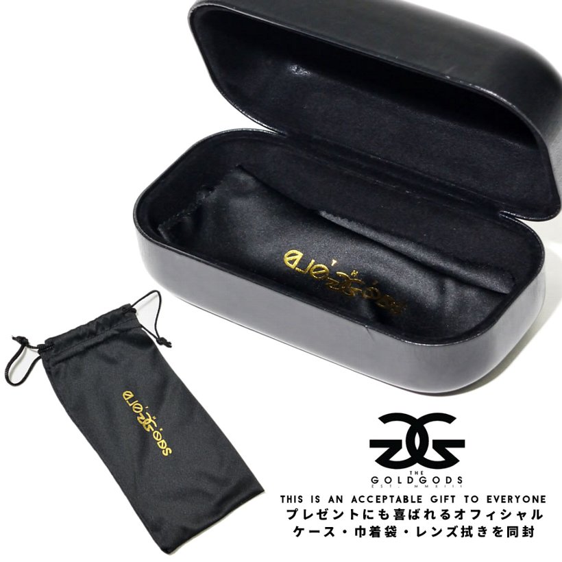 THE GOLD GODS サングラス メンズ 18k イエローゴールド ARES