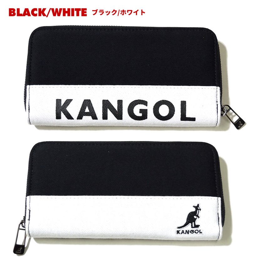 KANGOL カンゴール 財布 メンズ 長財布 ブランド おしゃれ ラウンドファスナー