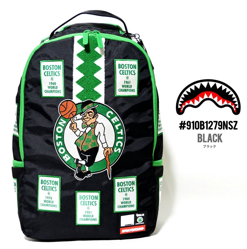 スプレーグラウンド SPRAYGROUND バックパック リュックサック メンズ 大容量 ブランド おしゃれ NBA ボストン セルティックス 2018春夏 新作