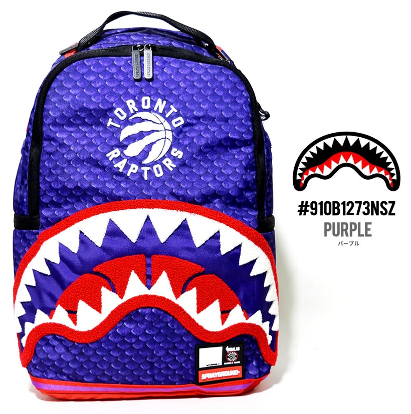 スプレーグラウンド SPRAYGROUND バックパック リュックサック メンズ 大容量 ブランド おしゃれ NBA トロント ラプターズ