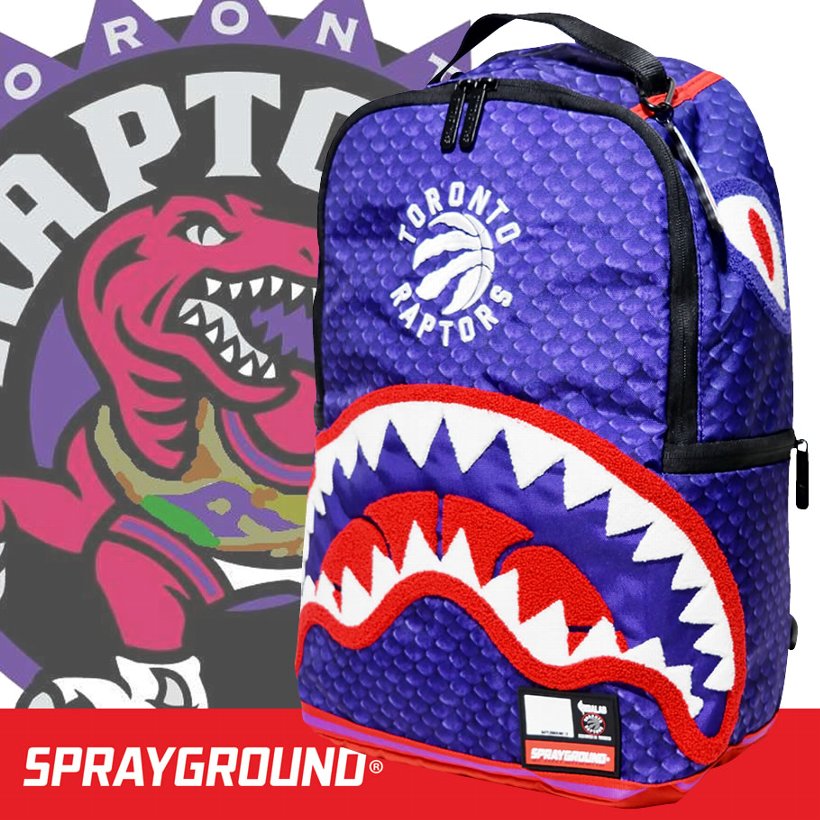 スプレーグラウンド SPRAYGROUND バックパック リュックサック メンズ 大容量 ブランド おしゃれ NBA トロント ラプターズ