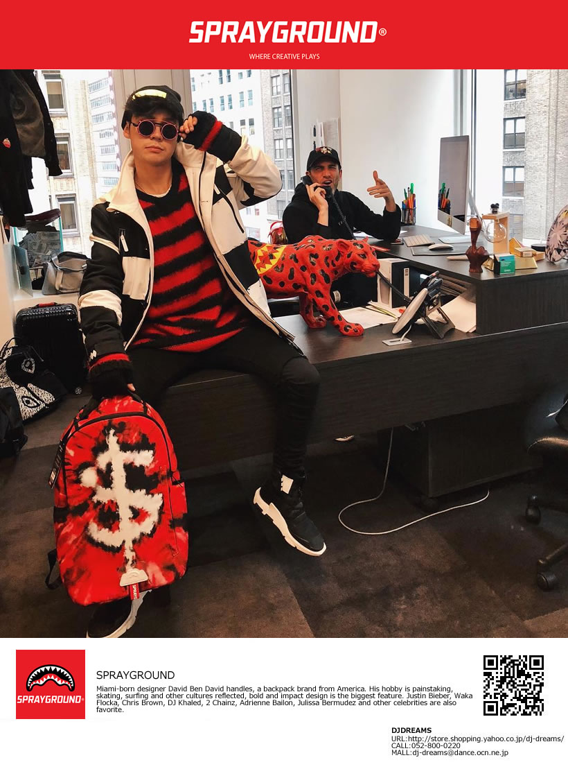 スプレーグラウンド SPRAYGROUND バックパック リュックサック MONEY SIGN TIE DYE BACKPACK